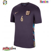 Camiseta Inglaterra Marc Guehi #6 Visitante Equipación Eurocopa 2024 manga corta